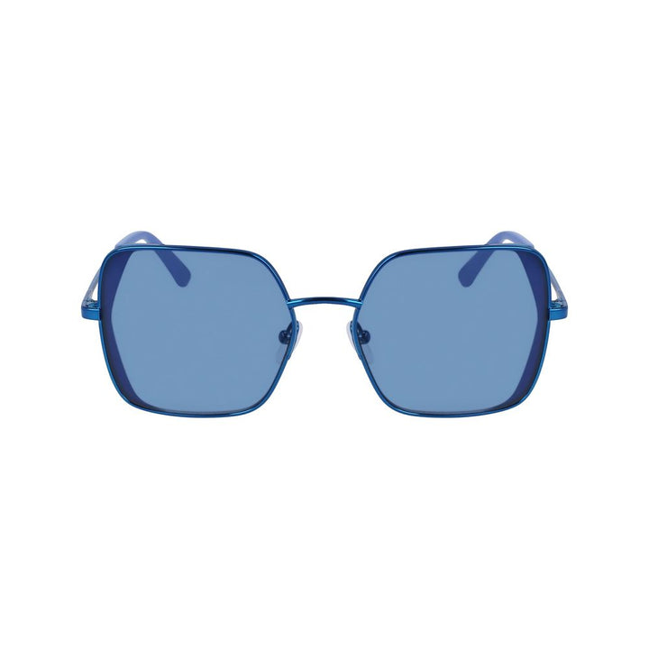 Karl Lagerfeld Blue Metal Sunglasses