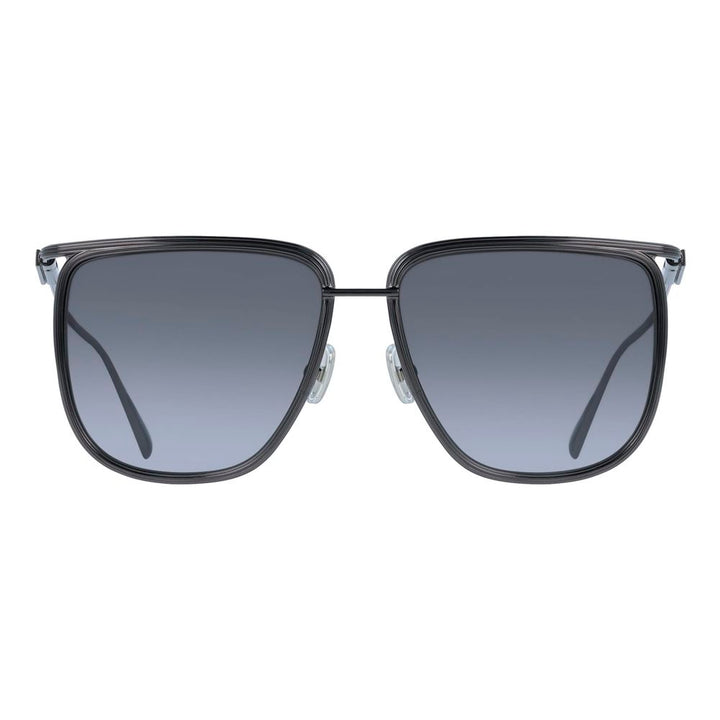 Ferragamo Gray Metal Sunglasses