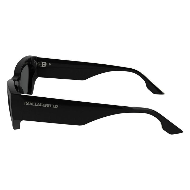 Karl Lagerfeld Black Injected Sunglasses