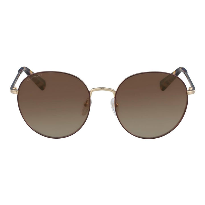 Longchamp Gold Metal Sunglasses