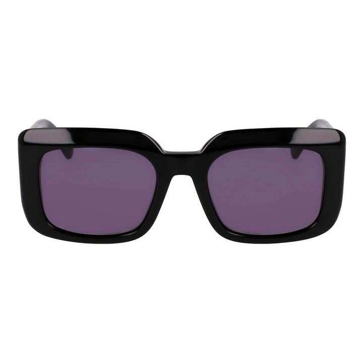Longchamp Black Acetate Sunglasses