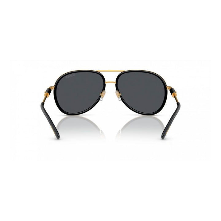 Versace Black Metal Sunglasses