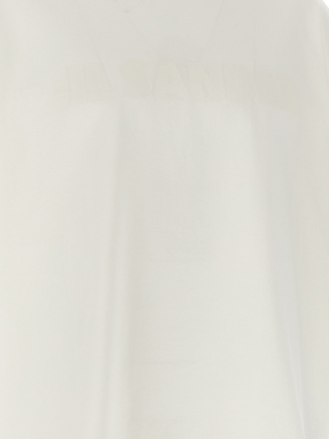 Jil Sander White Cotton T-Shirt