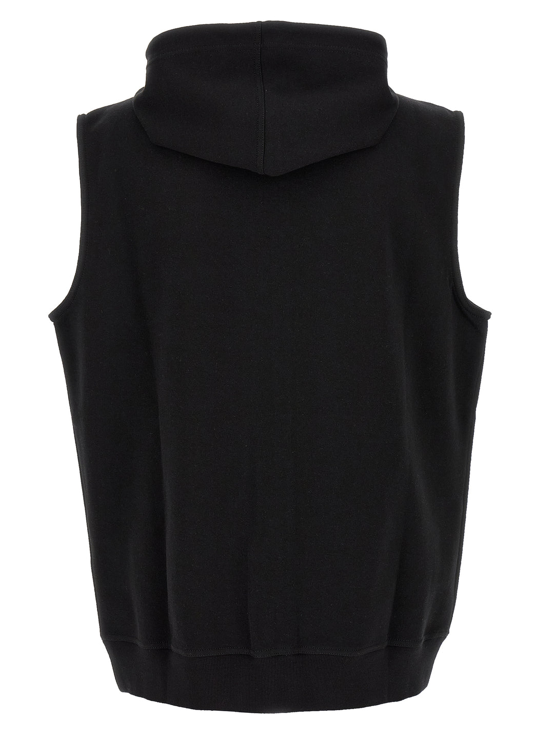 Brunello Cucinelli Black Cotton Sleeveless Jacket