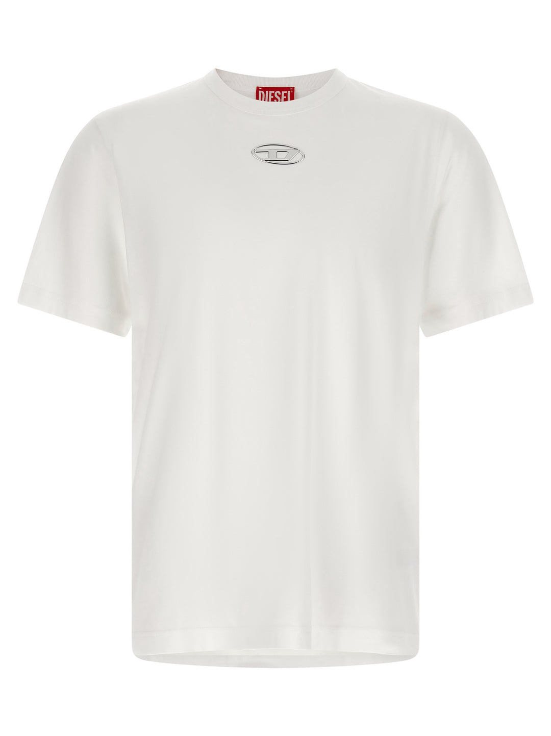 Diesel White Cotton T-Shirt