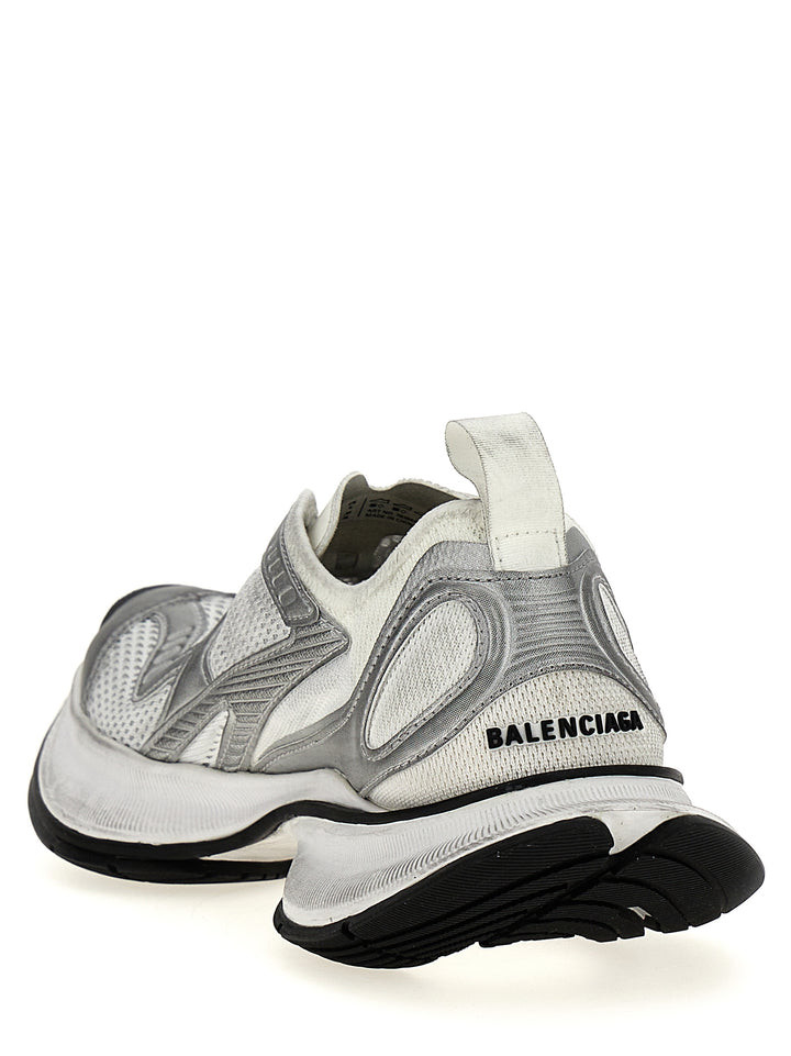 Balenciaga Gray Polyester Athletic Sneakers