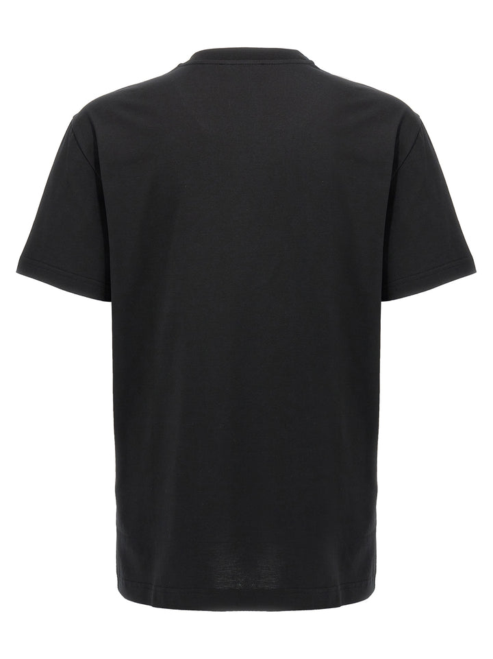 Dolce & Gabbana Black Cotton T-Shirt