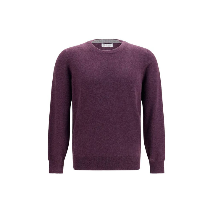 Brunello Cucinelli Purple Cashmere Sweater