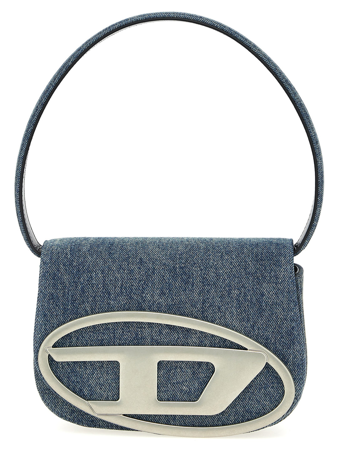 Diesel Blue Cotton Shoulder Bag
