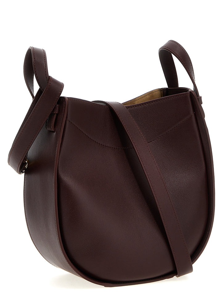 Loewe Bordeaux Calfskin Crossbody Bag