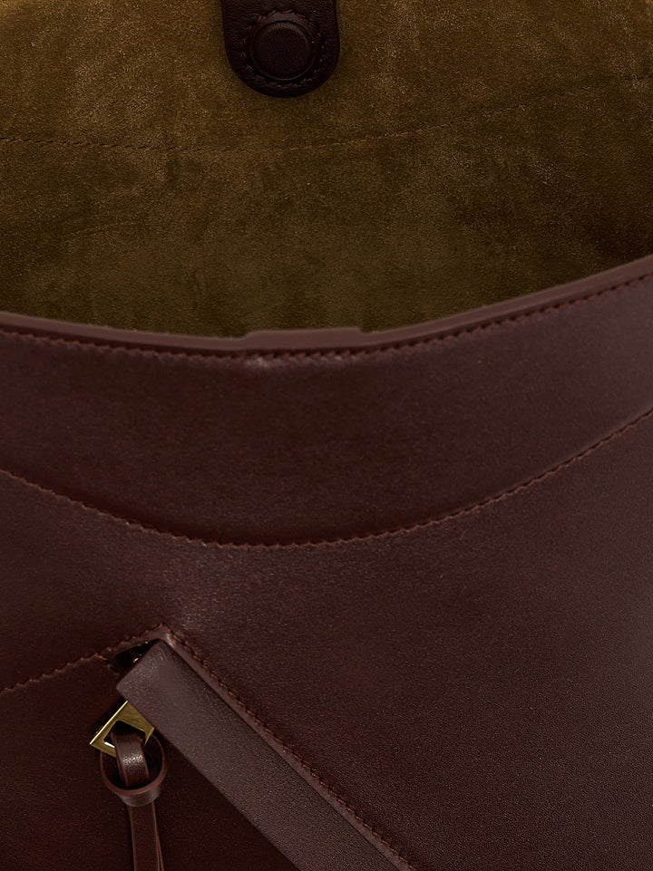 Loewe Bordeaux Calfskin Crossbody Bag