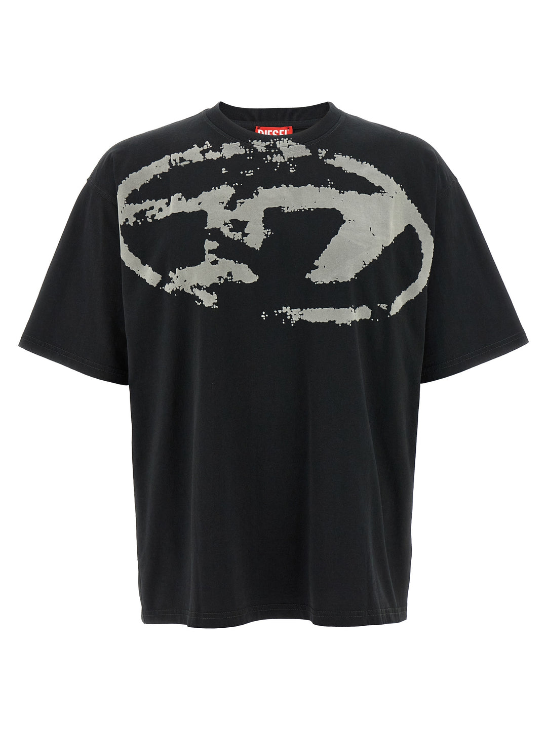 Diesel Black Cotton T-Shirt