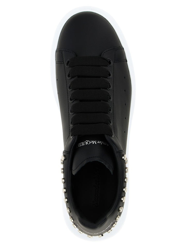 Alexander McQueen Black Calfskin Chunky Sneakers