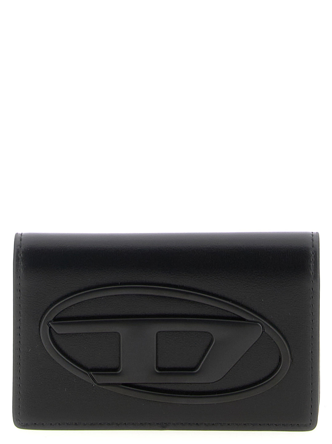 Diesel Black Leather Cardholder