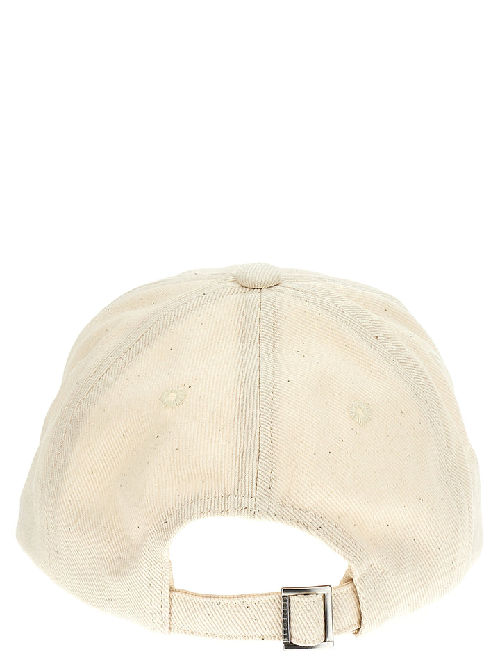 Jacquemus White Cotton Cap (Baseball Hat)