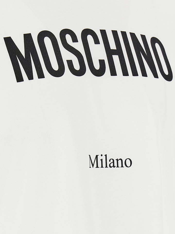 Moschino Bicolor Cotton T-Shirt