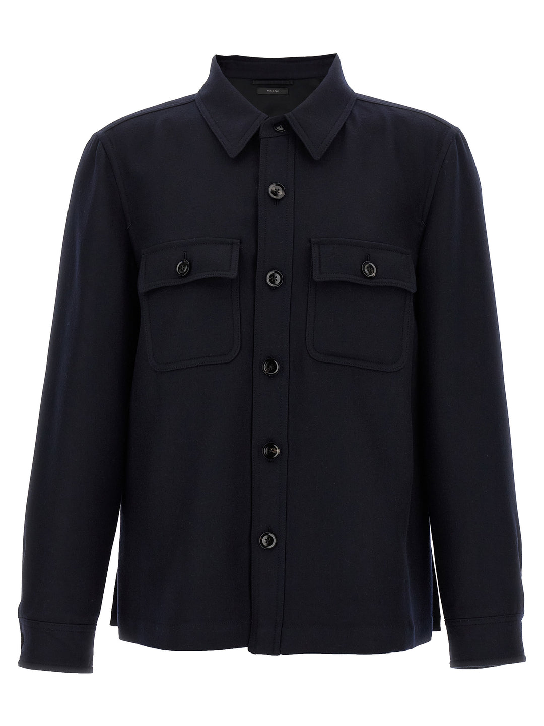 Tom Ford Blue Wool Blouse