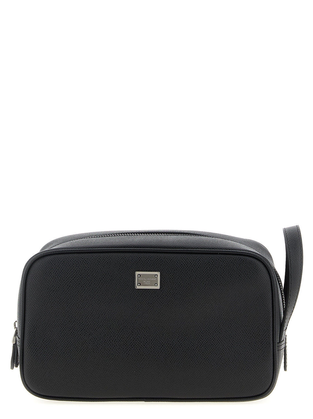 Dolce & Gabbana Black Calfskin Leather Wallet