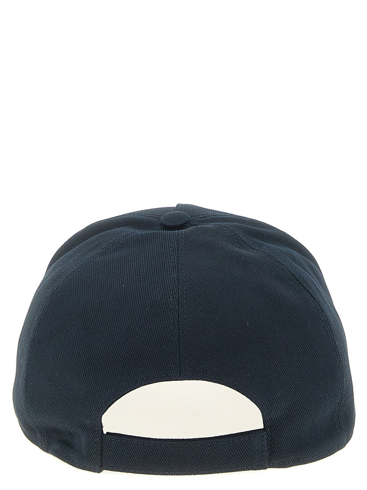 Fendi Blue Cotton Cap (Baseball Hat)