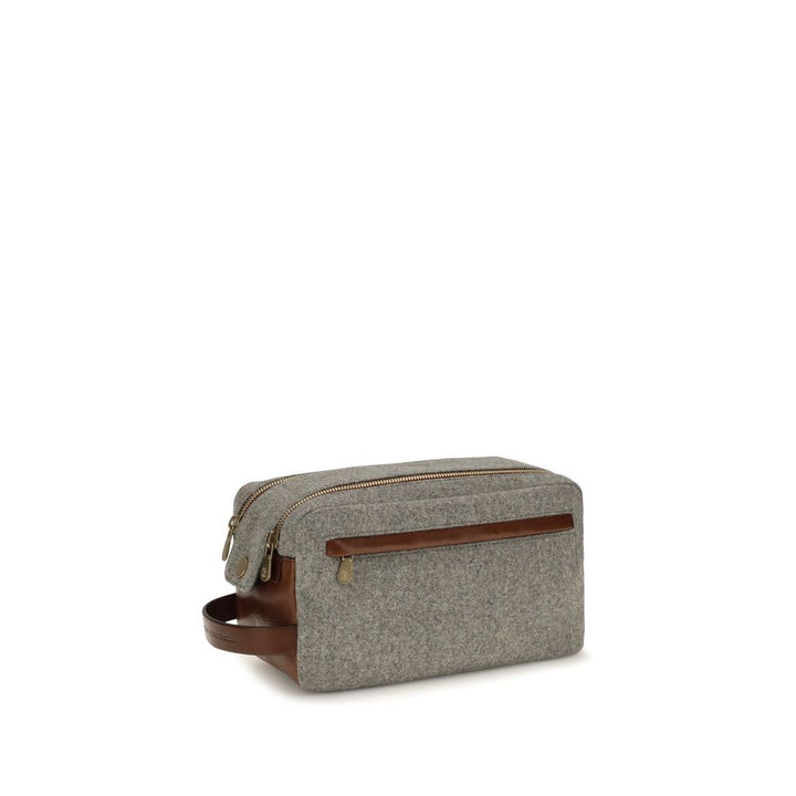 Brunello Cucinelli Gray Wool Oves Aries Other Accessories