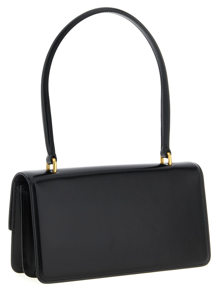 Valentino Garavani Black Calfskin Shoulder Bag