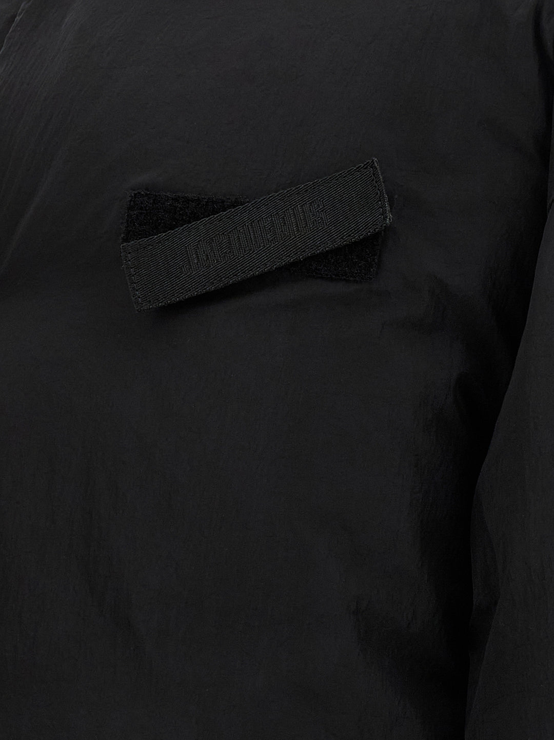 Jacquemus Black Polyamide Full-Length Jacket