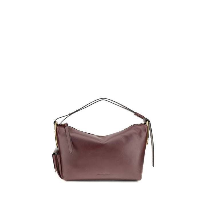 Marc Jacobs Bordeaux Calf Leather Bos Taurus Handbag