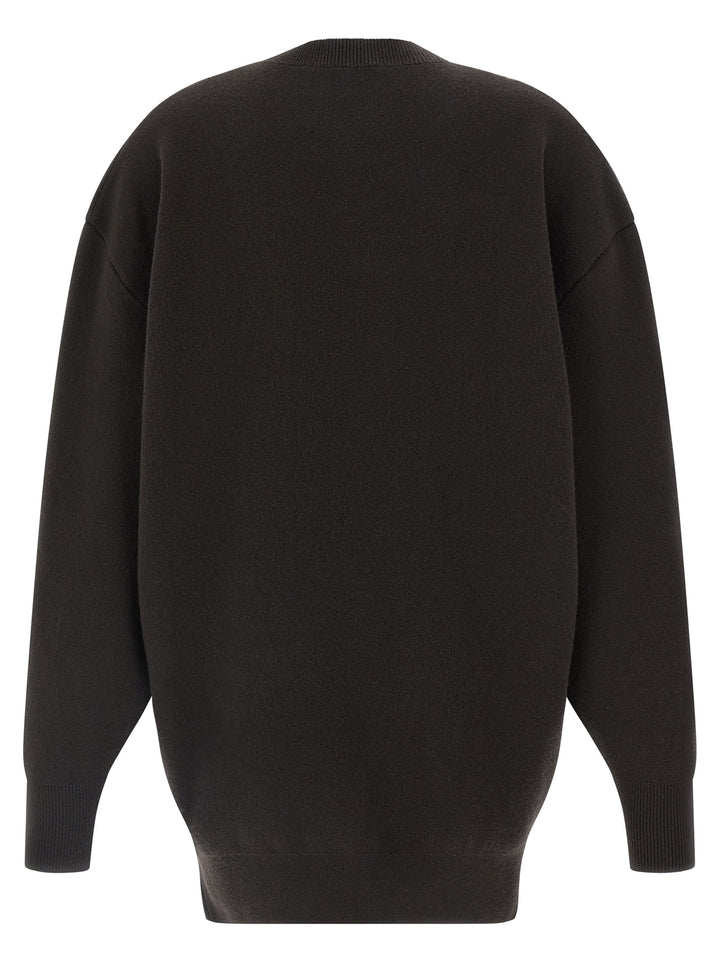 Tom Ford Brown Virgin Wool Short Dress