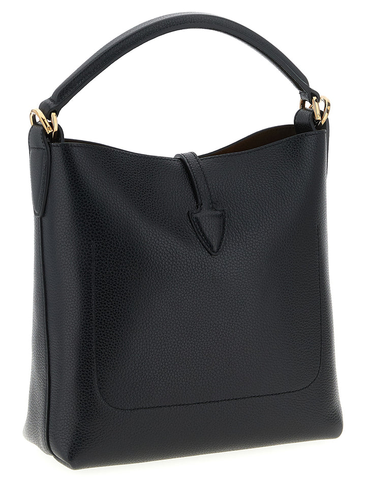 Tod's Black Calfskin Handbag