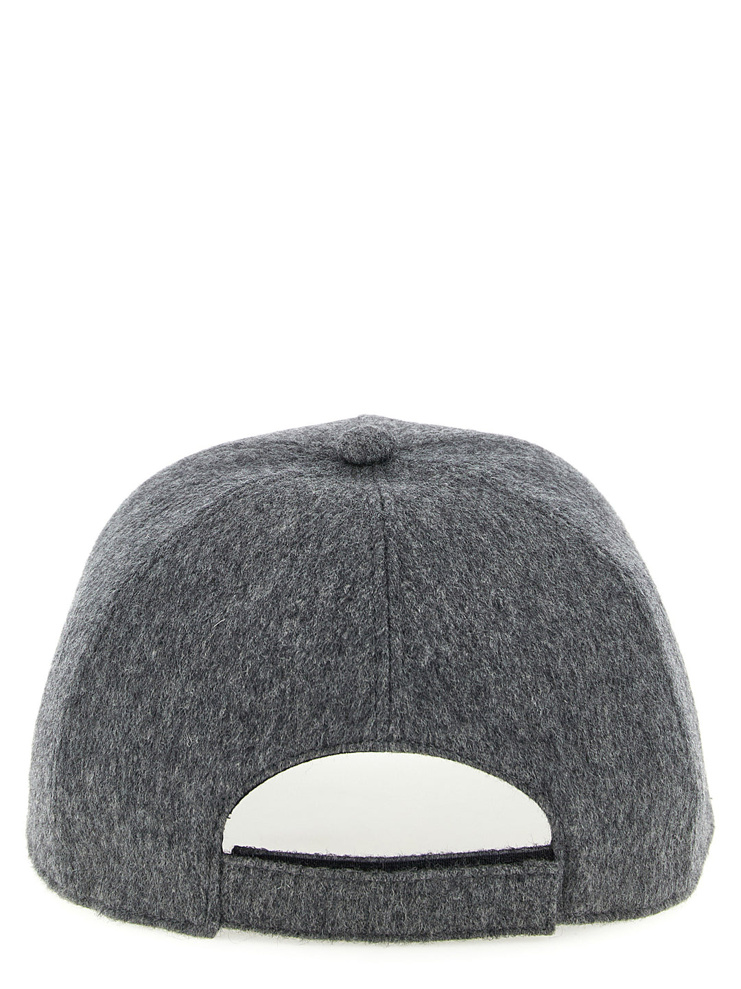 Fendi Gray Wool Cap (Baseball Hat)