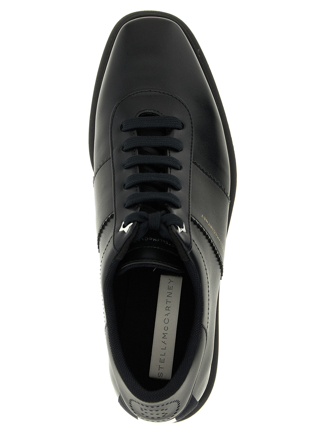 Stella McCartney Black Polyethylene Wedge Sandals