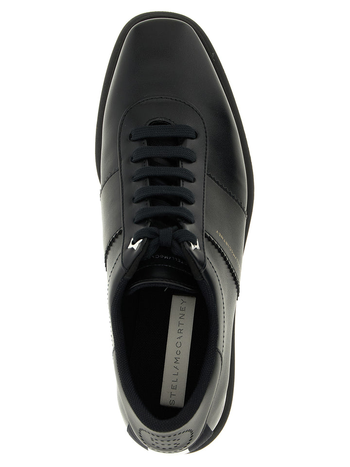 Stella McCartney Black Polyethylene Wedge Sandals