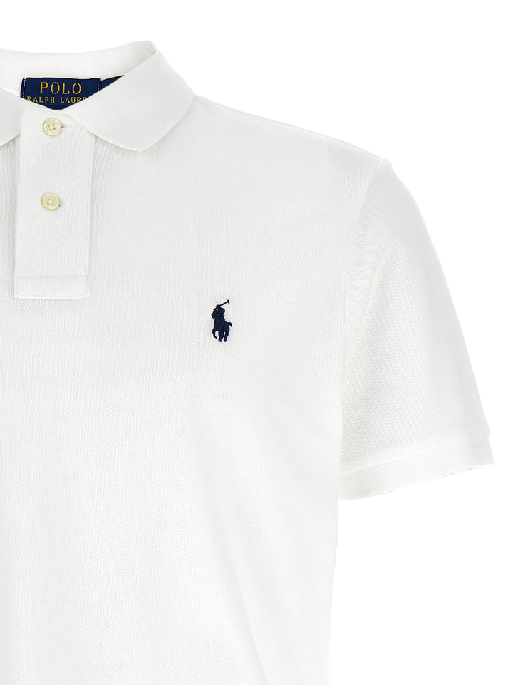 Polo Ralph Lauren White Cotton Polo Shirt