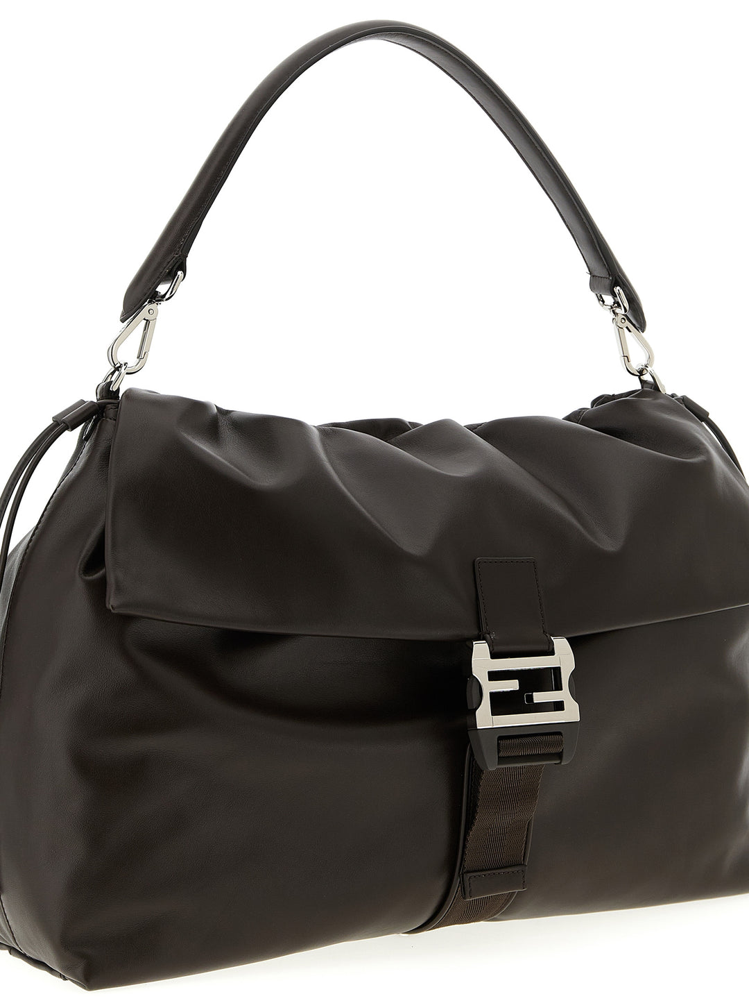Fendi Brown Calfskin Handbag