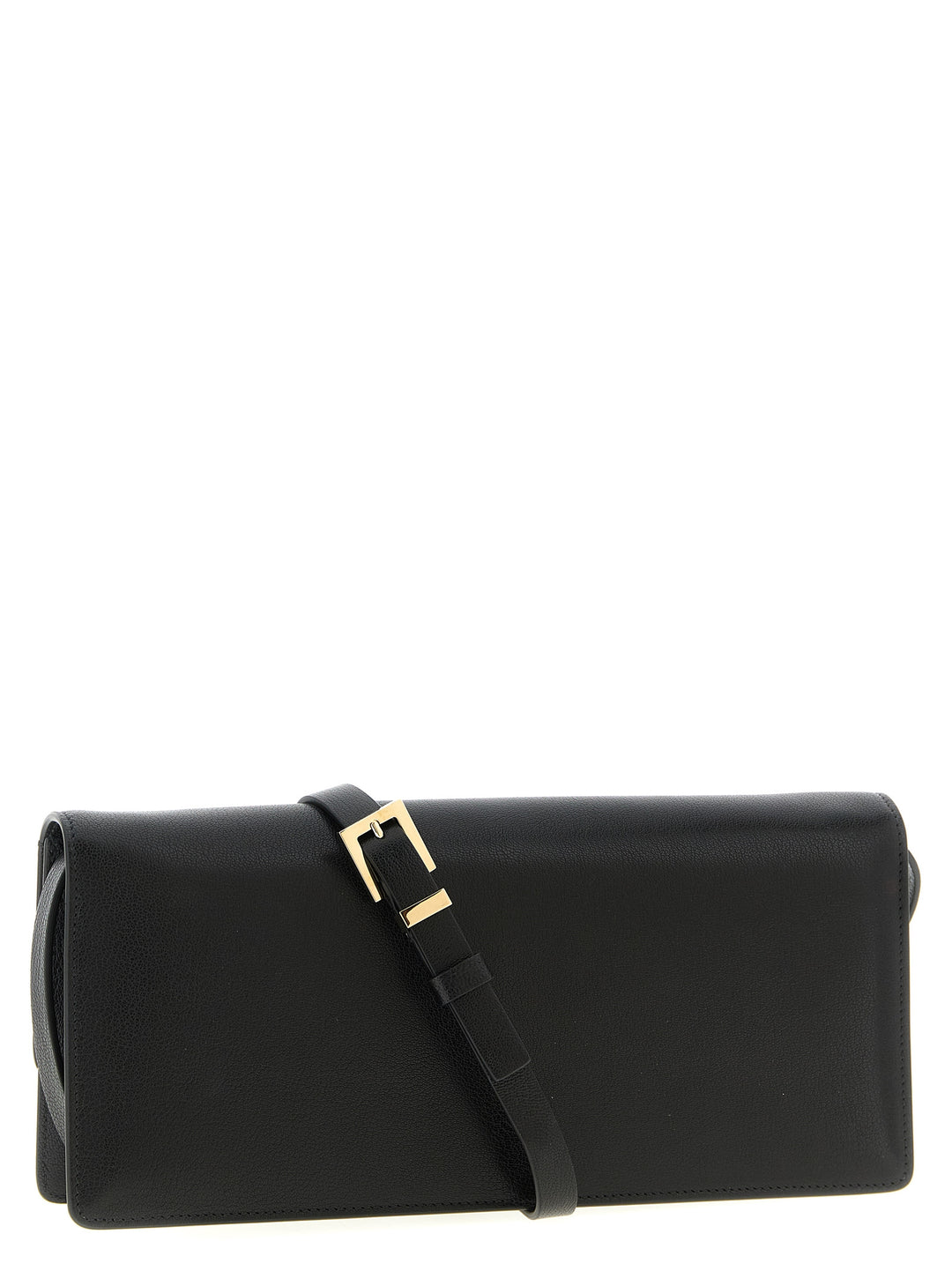Tom Ford Black Goatskin Shoulder Bag