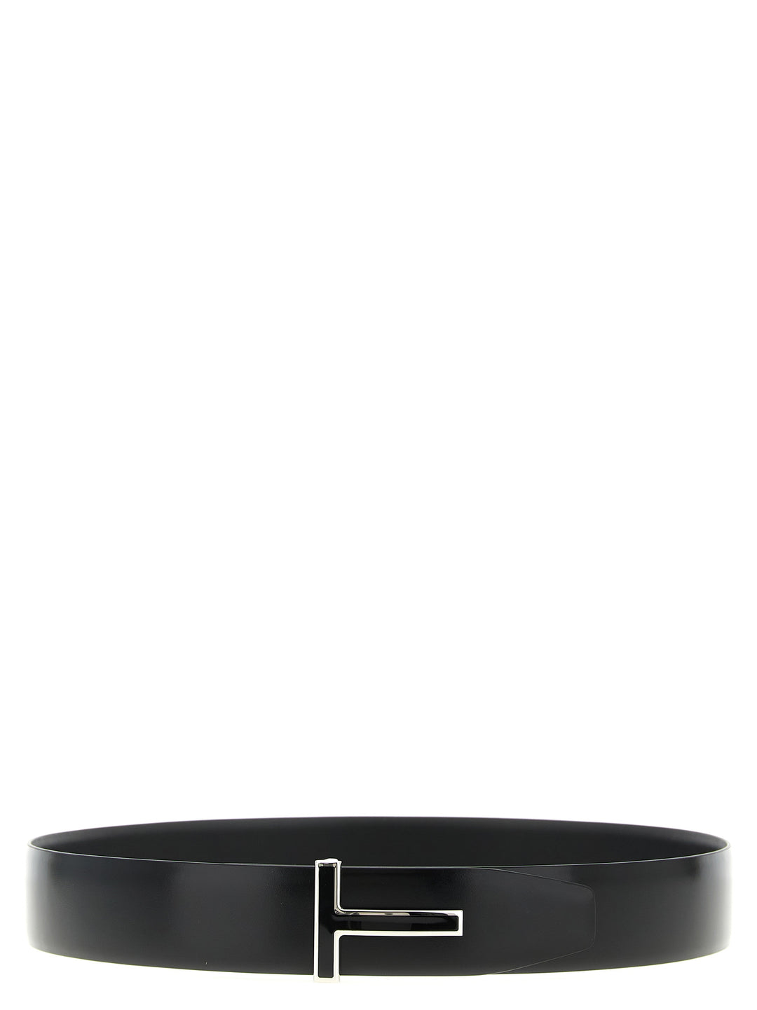 Tom Ford Black Calfskin Regular Belt
