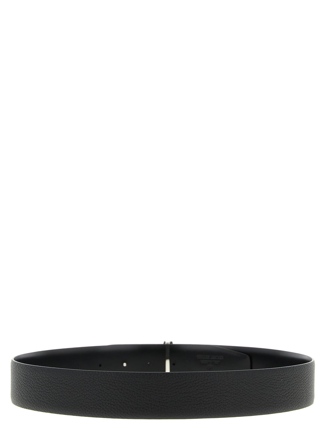 Tom Ford Black Calfskin Regular Belt