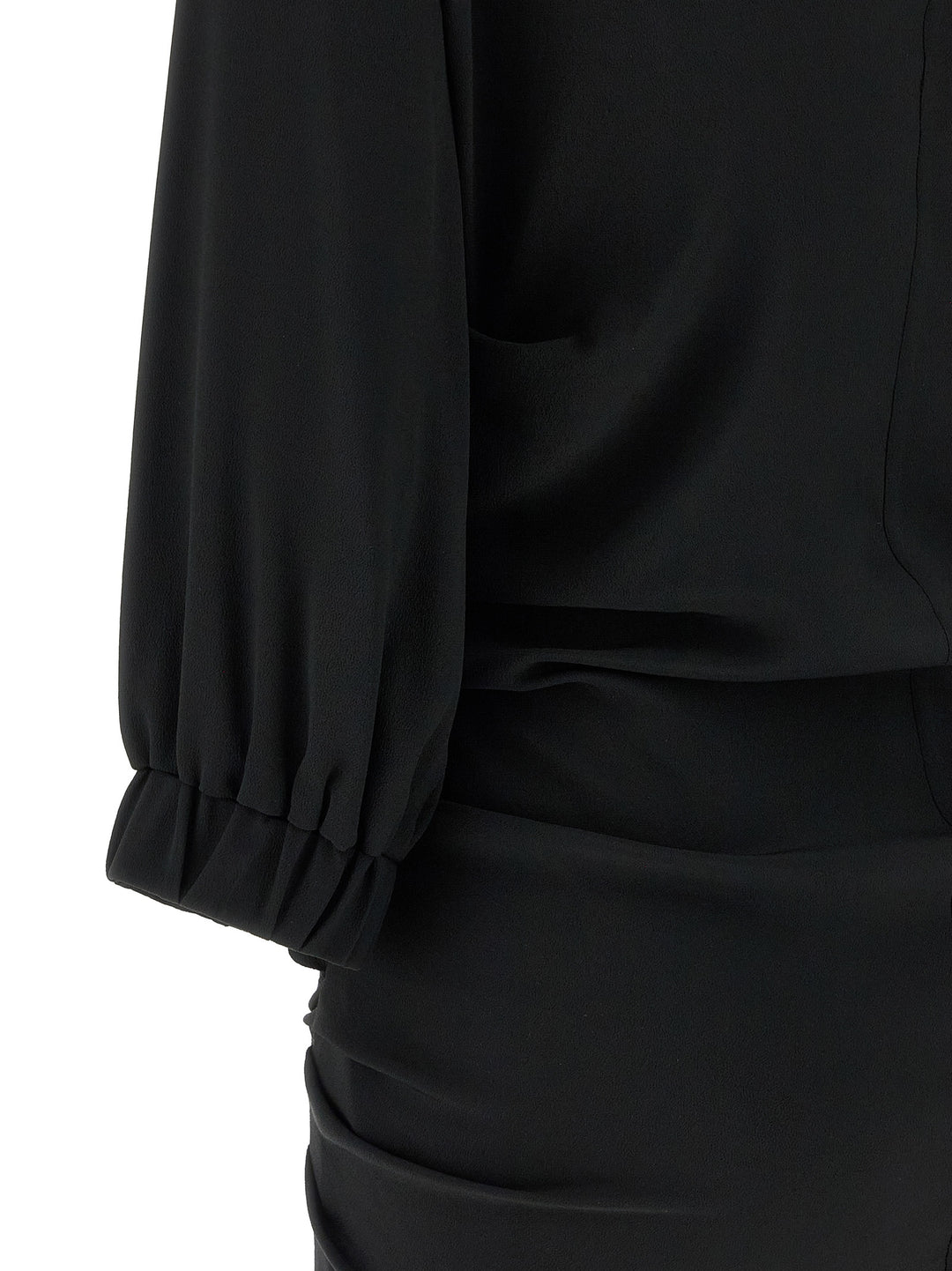 The Attico Black Acetate Tank Tops