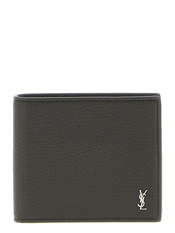 Saint Laurent Brown Calfskin Wallet