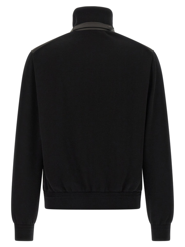 Tom Ford Black Wool Bomber