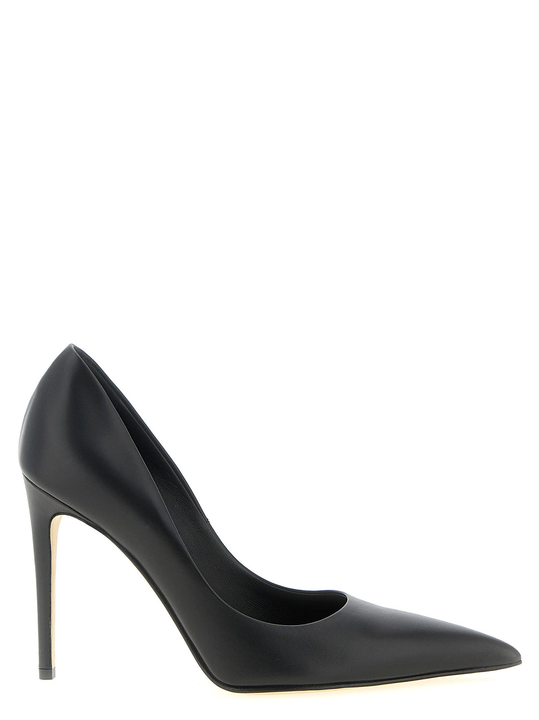 Alexander McQueen Black Calfskin High Heel Pumps