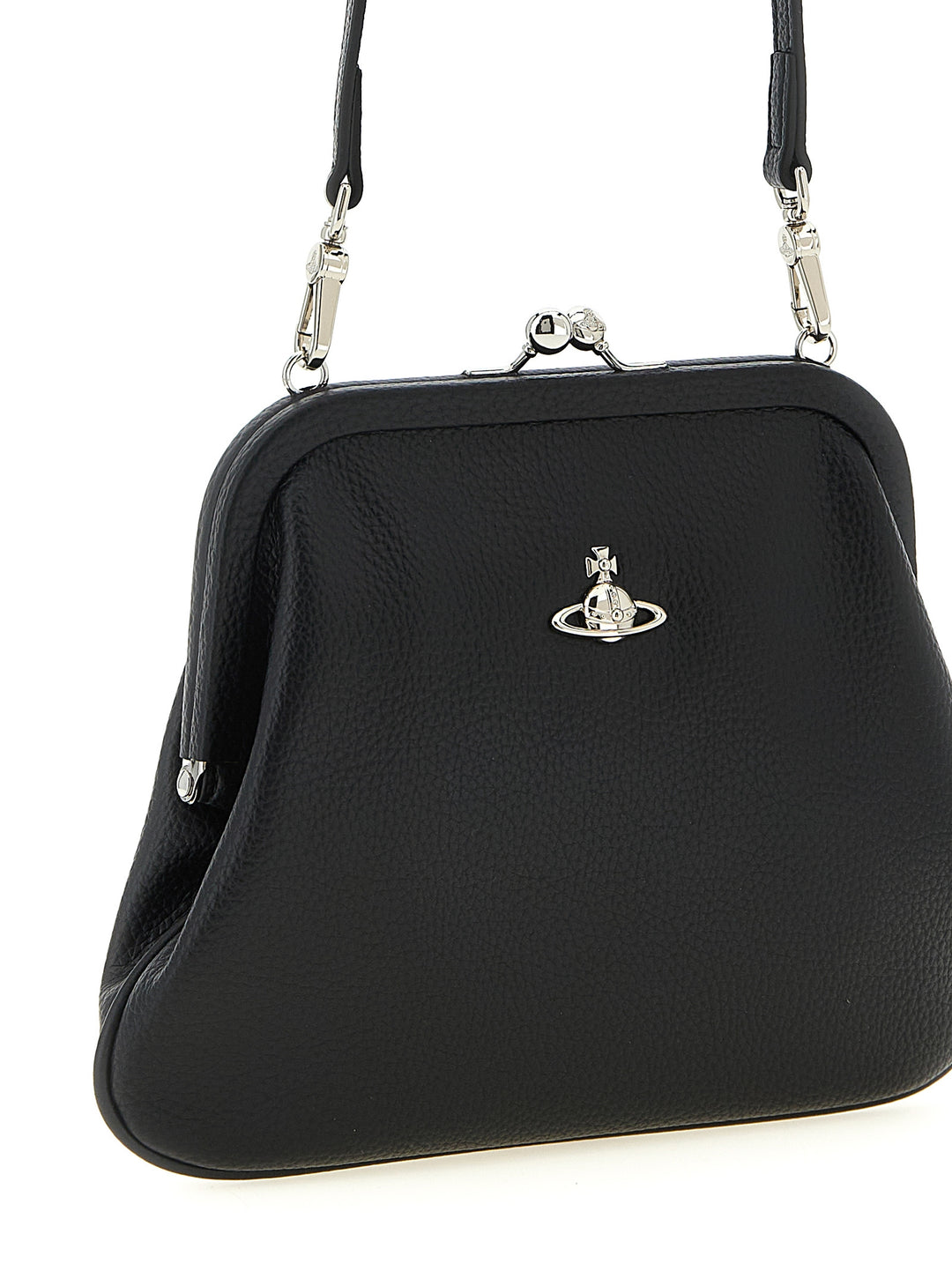 Vivienne Westwood Black Polyethylene Clutch Bag