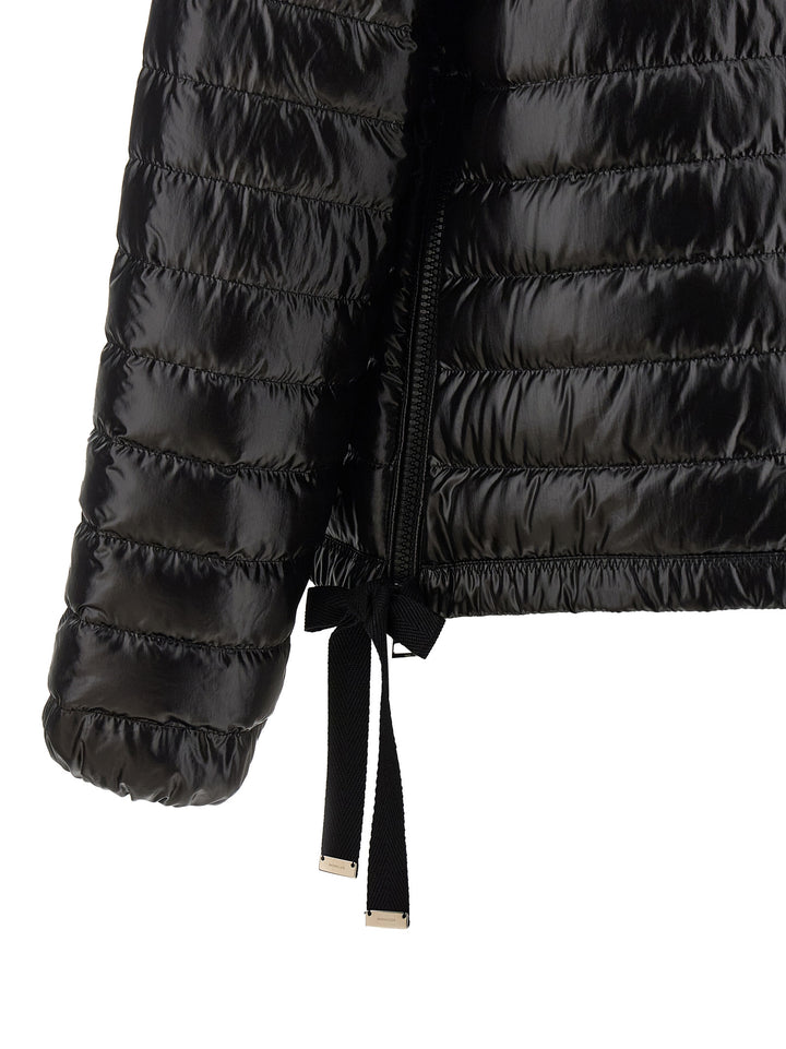 Moncler Black Polyamide Full-Length Jacket