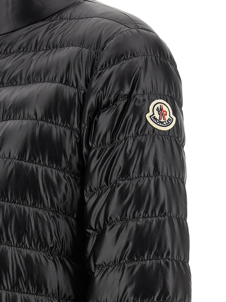 Moncler Black Polyamide Full-Length Jacket