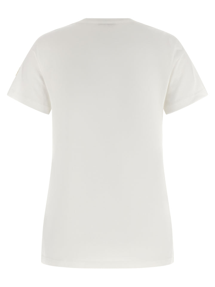 Moncler White Cotton T-Shirt
