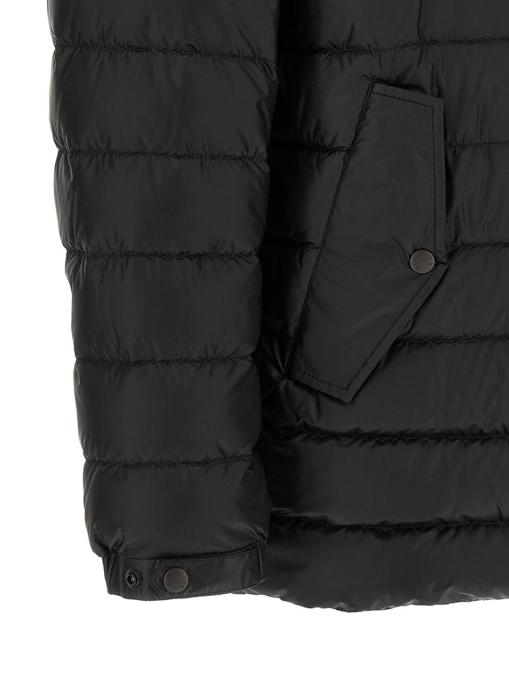 Moncler Black Polyamide Parka