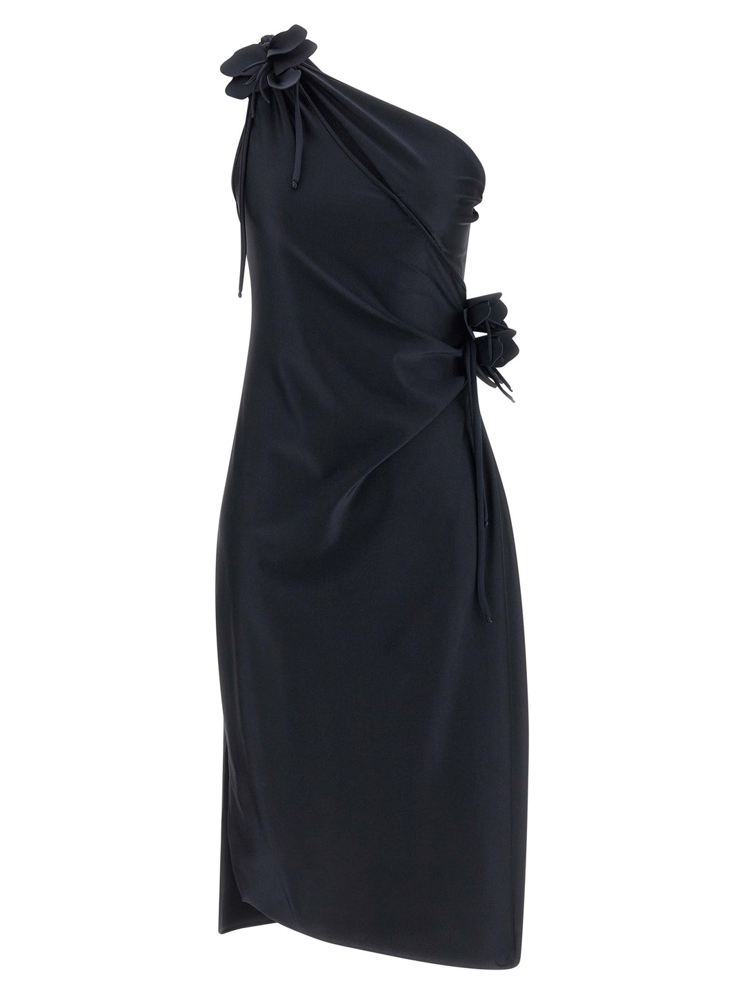 Coperni Black Polyamide Midi Dress