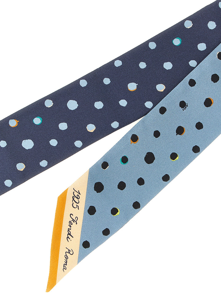 Fendi Multicolor Silk Foulard