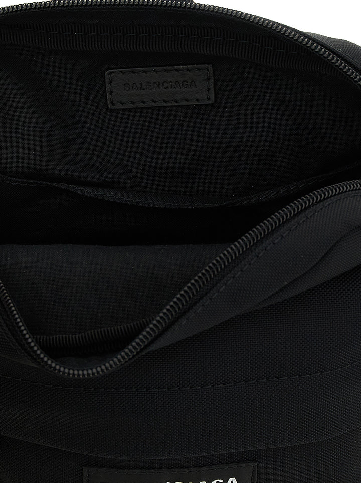 Balenciaga Black Polyamide Crossbody Bag