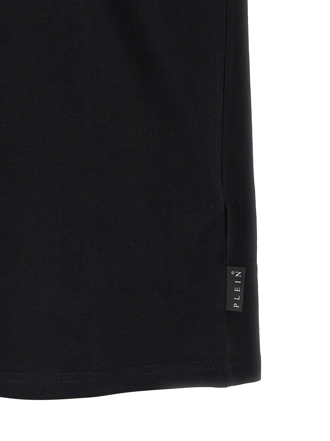 Philipp Plein Black Cotton T-Shirt
